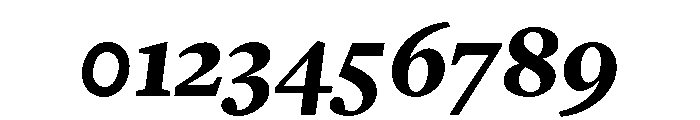 Freight Text Black Italic Font OTHER CHARS