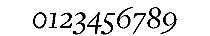 Freight Text Book Italic Font OTHER CHARS