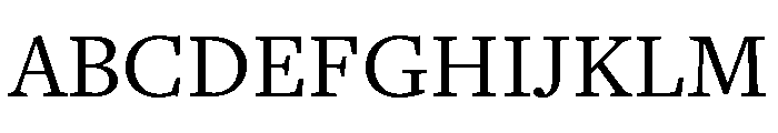 Freight Text Book Font UPPERCASE