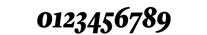 Freight Text Compressed Black Italic Font OTHER CHARS