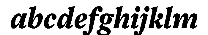Freight Text Compressed Black Italic FONT