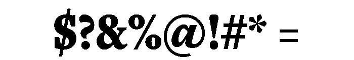 Freight Text Compressed Black Font OTHER CHARS