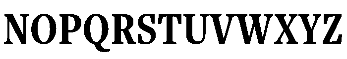 Freight Text Compressed Bold Font UPPERCASE