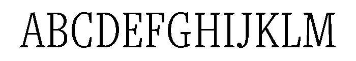 Freight Text Compressed Light Font UPPERCASE