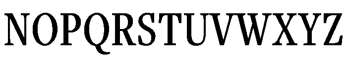 Freight Text Compressed Medium Font UPPERCASE