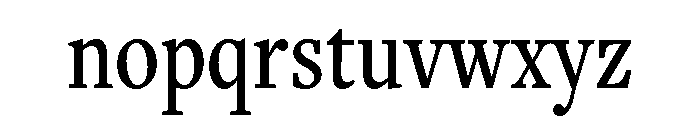 Freight Text Compressed Medium Font LOWERCASE