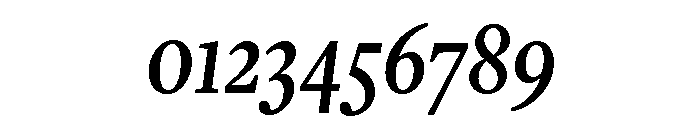 Freight Text Compressed Semi Bold Italic Font OTHER CHARS