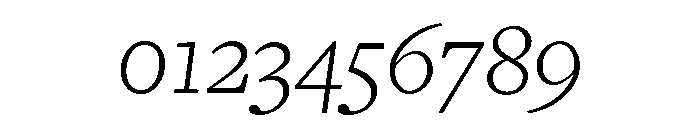 Freight Text Light Italic Font OTHER CHARS