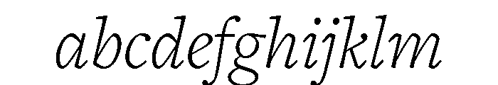 Freight Text Light Italic FONT