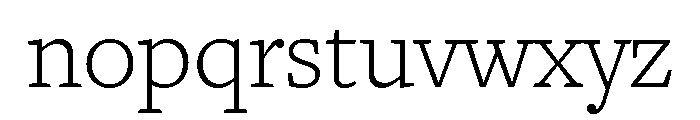 Freight Text Light Font LOWERCASE