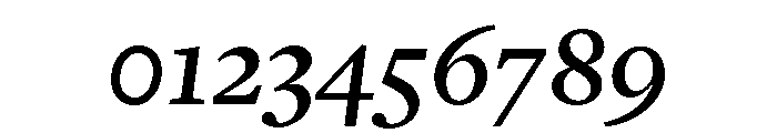 Freight Text Semi Bold Italic Font OTHER CHARS