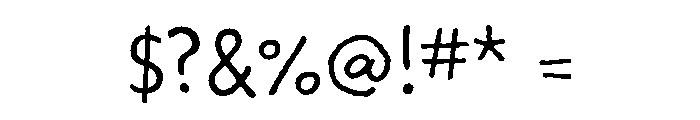 French Fries Light Font OTHER CHARS