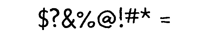 French Fries Medium Font OTHER CHARS