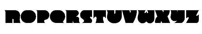 Frenchy Regular Font LOWERCASE