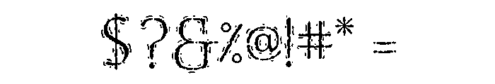 Frenzy Color Font OTHER CHARS