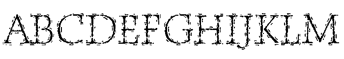 Frenzy Color Font UPPERCASE