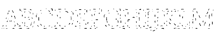 Frenzy Marks Font UPPERCASE