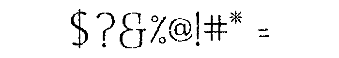 Frenzy Sans Font OTHER CHARS
