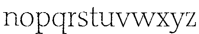 Frenzy Sans Font LOWERCASE