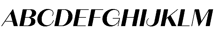 Fromage Alt Bold Italic Font UPPERCASE