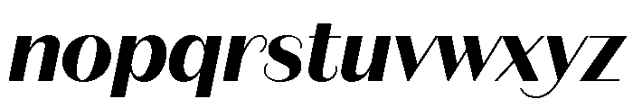 Fromage Alt Bold Italic Font LOWERCASE