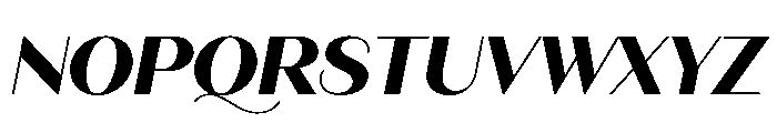 Fromage Alt Extra Bold Italic Font UPPERCASE