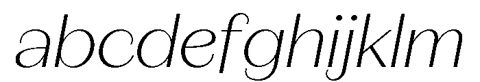 Fromage Alt Extra Light Italic FONT
