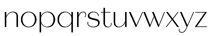Fromage Alt Extra Light Font LOWERCASE