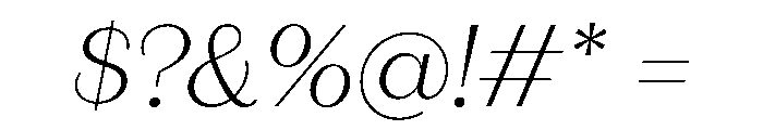 Fromage Alt Italic Font OTHER CHARS