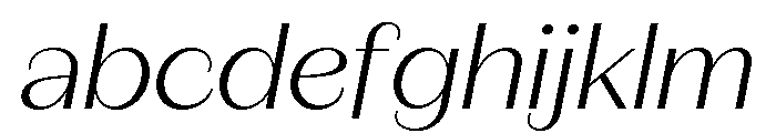 Fromage Alt Light Italic FONT