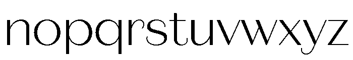 Fromage Alt Light Font LOWERCASE