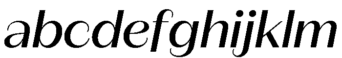 Fromage Alt Medium Italic FONT
