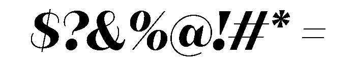 Fromage Bold Italic Font OTHER CHARS