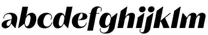 Fromage Extra Bold Italic FONT
