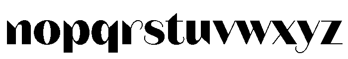 Fromage Extra Bold Font LOWERCASE