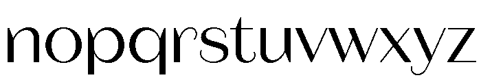 Fromage Regular Font LOWERCASE