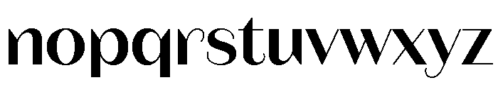 Fromage Semi Bold Font LOWERCASE