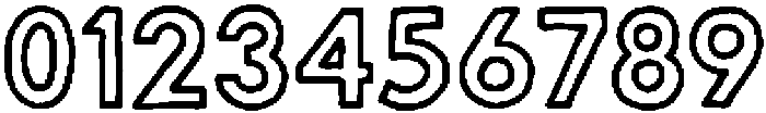 FS CapsOutlineBold otf (700) Font OTHER CHARS
