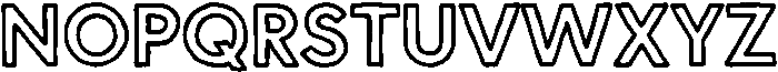 FS CapsOutlineBold otf (700) Font UPPERCASE