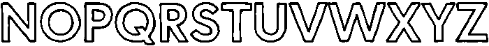 FS CapsOutlineRegular otf (400) Font UPPERCASE