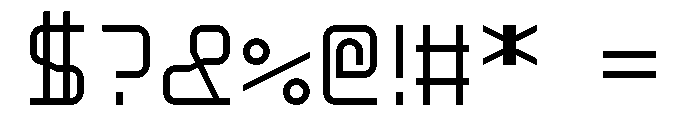 FS Ellipsis Regular Font OTHER CHARS