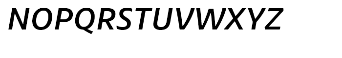 FS Irwin Medium Italic Font UPPERCASE