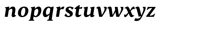 FS Kim Text Bold Italic Font LOWERCASE