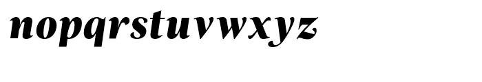 FS Neruda Black Italic Font LOWERCASE