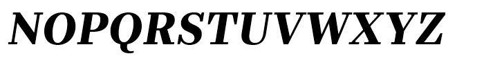 FS Ostro Bold Italic Font UPPERCASE