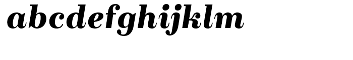 FS Ostro Bold Italic Font LOWERCASE