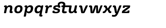 FS Rufus Bold Italic Font LOWERCASE