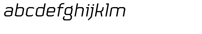 FS Sinclair Italic Font LOWERCASE