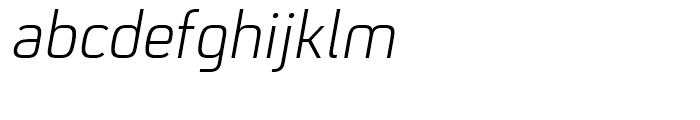 FS Untitled Light 300 Italic Font LOWERCASE