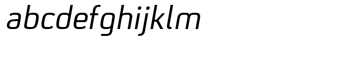FS Untitled Regular 400 Italic Font LOWERCASE